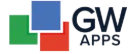 GW Apps logo with overlapping blue, green, and red squares next to the text 'GW Apps'.