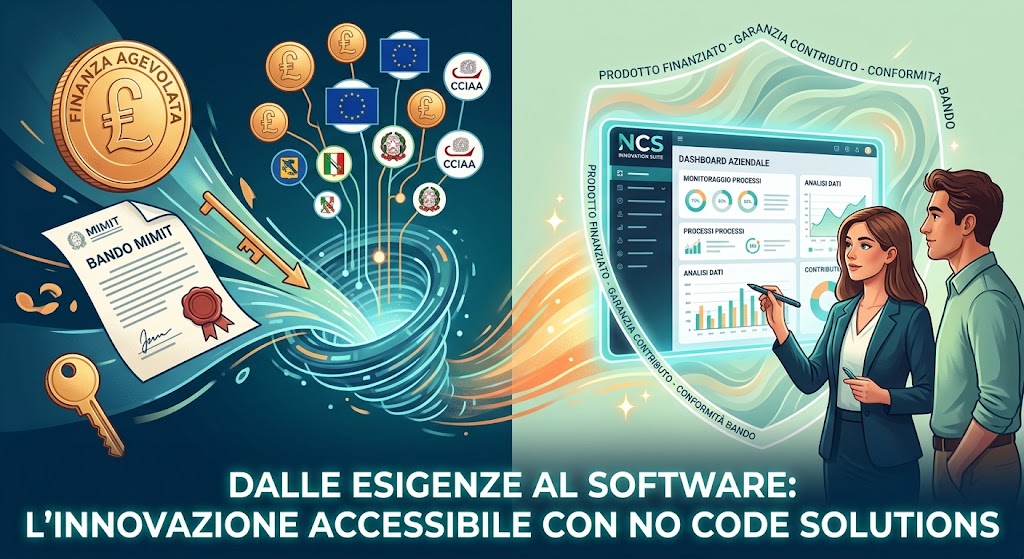 No Code Solutions e la finanza agevolata - No Code Solutions Srl No Code Solutions e la finanza agevolata